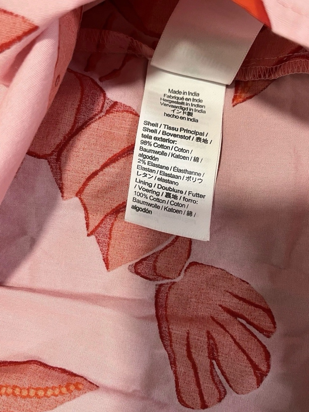J. Crew Pink Maxi Dress with Red Lobster & Star Print Size 8 - Picture 9 of 15